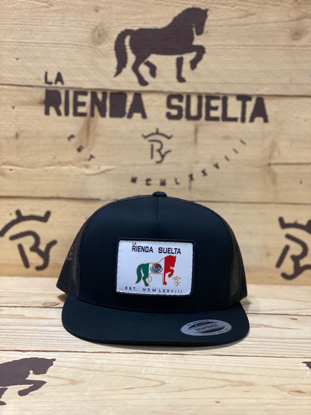 Official La Rienda Suelta Mexico Horse Patch Snapback Cap