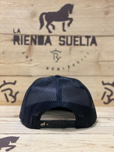 Official La Rienda Suelta Gold Round Patch Snapback Cap