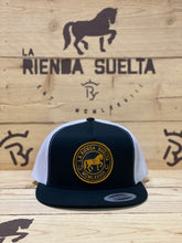 Cargar imagen en el visor de la galería, Official La Rienda Suelta Gold Round Patch Snapback Cap
