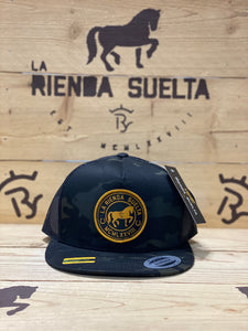 Official Caballo Bailador Gold Round Camo Snapback Cap