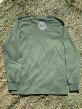 Load image into Gallery viewer, La Rienda Suelta Brand Rider Long Sleeve T-Shirt (MILITARY GREEN)
