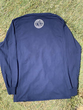 Load image into Gallery viewer, La Rienda Suelta Brand Rider Long Sleeve T-Shirt (NAVY BLUE)
