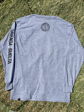 Load image into Gallery viewer, La Rienda Suelta Brand Rider Long Sleeve T-Shirt (SPORT GREY)
