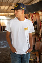 Cargar imagen en el visor de la galería, La Rienda Suelta Brand Short Sleeve T-Shirt (WHITE)
